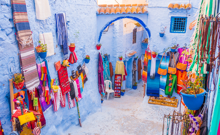 Discover the enchanting blue streets of Chefchaouen